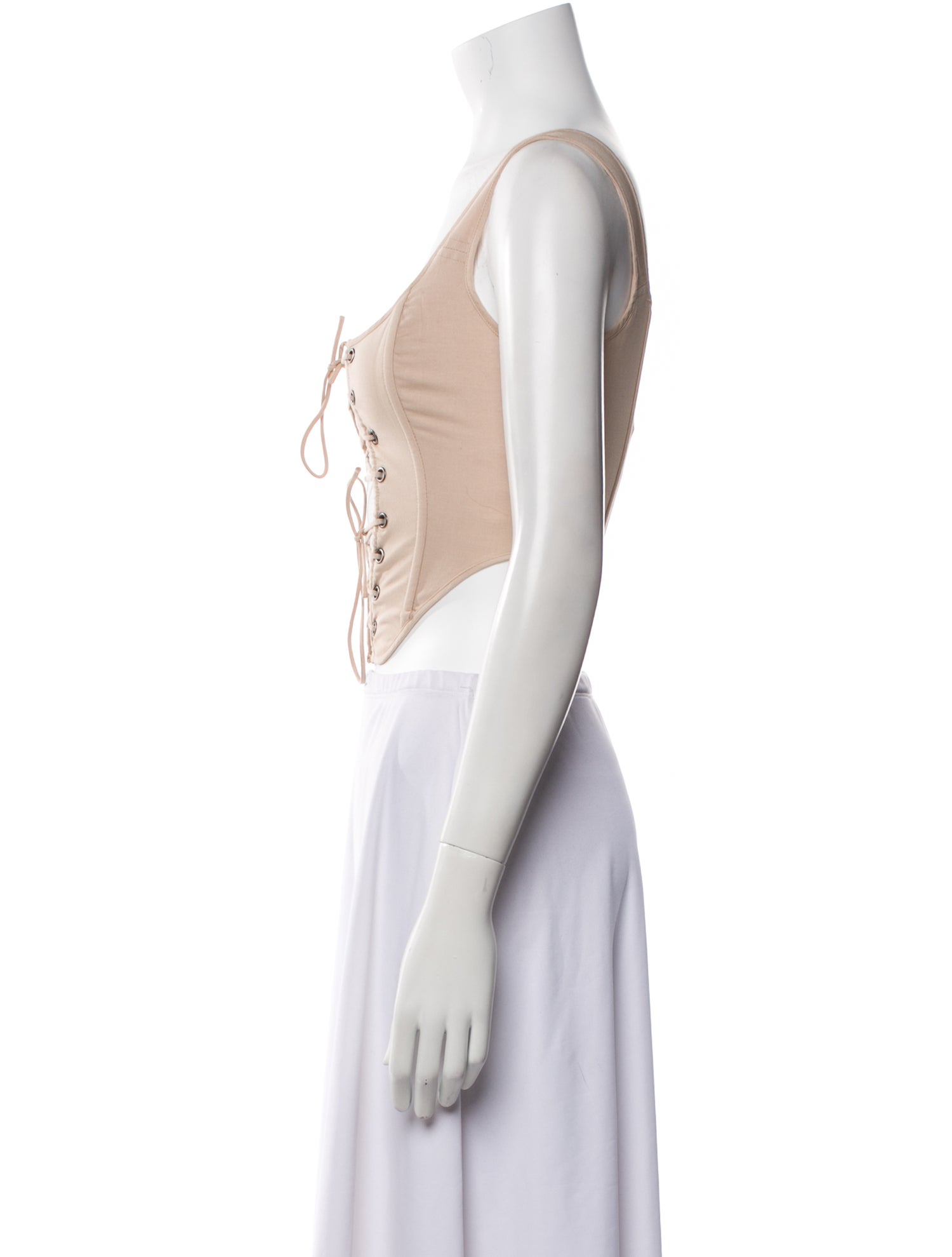 Selkie Square Neckline Sleeveless Crop Top w/ Tags