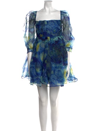 Selkie Silk Mini Dress