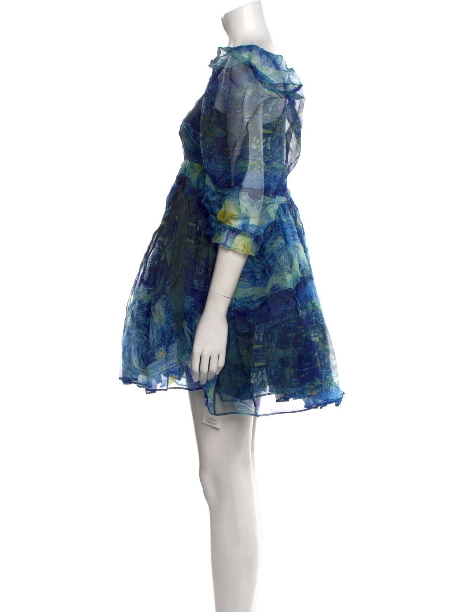 Selkie Silk Mini Dress