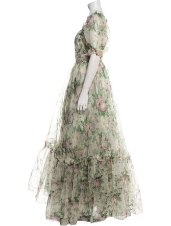 Selkie Silk Long Dress