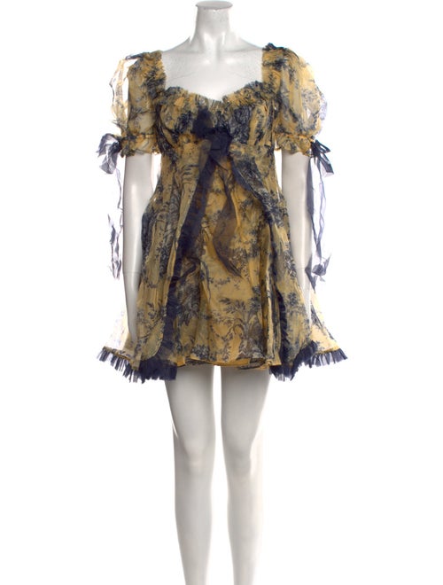 Selkie Silk Mini Dress