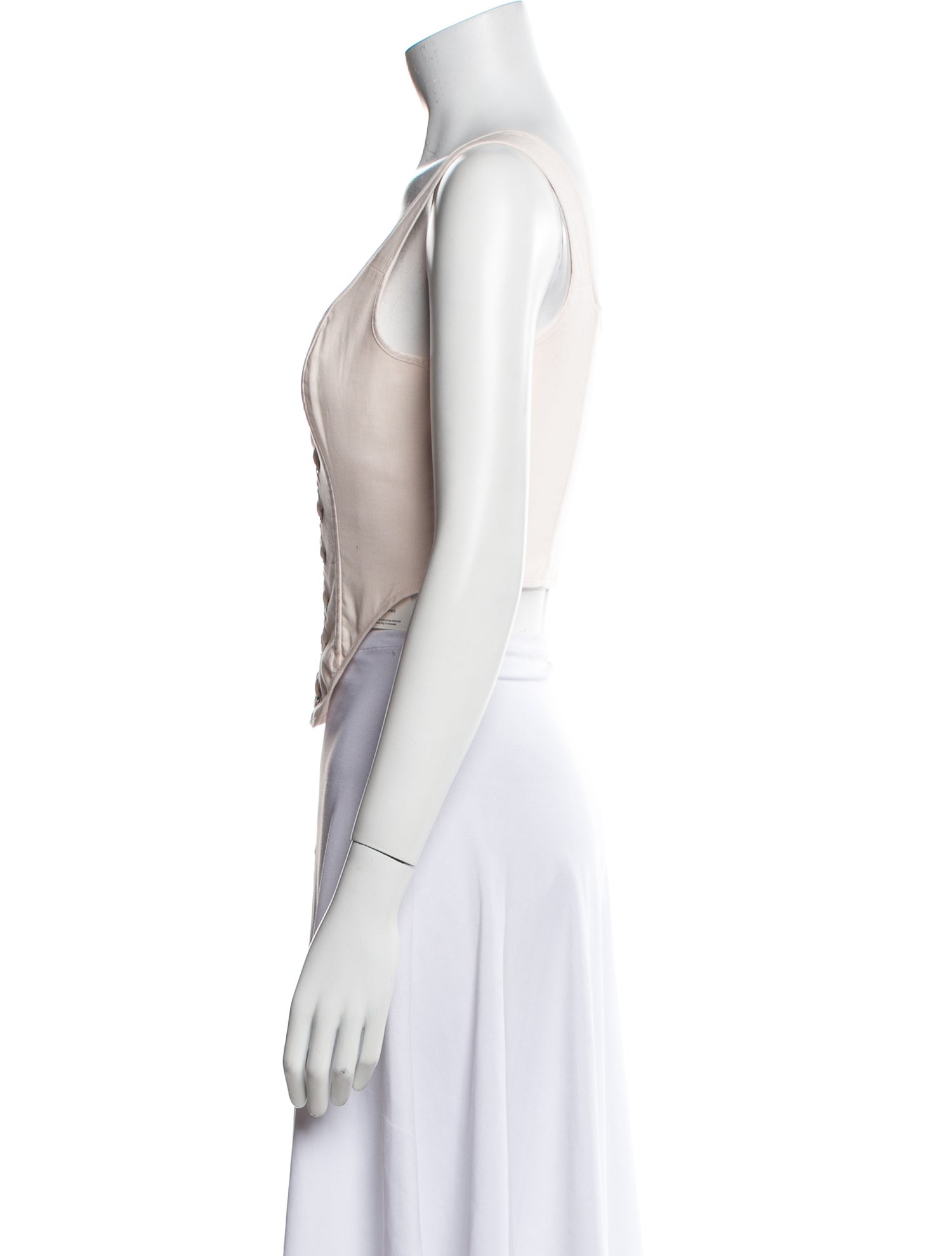 Selkie Scoop Neck Sleeveless Top