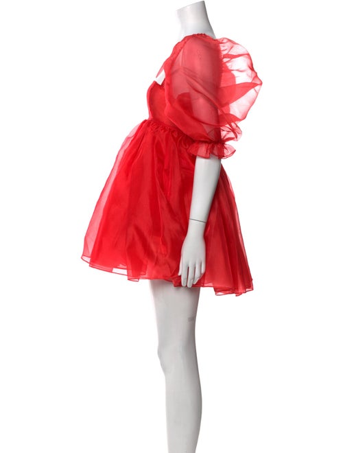 Selkie Square Neckline Mini Dress