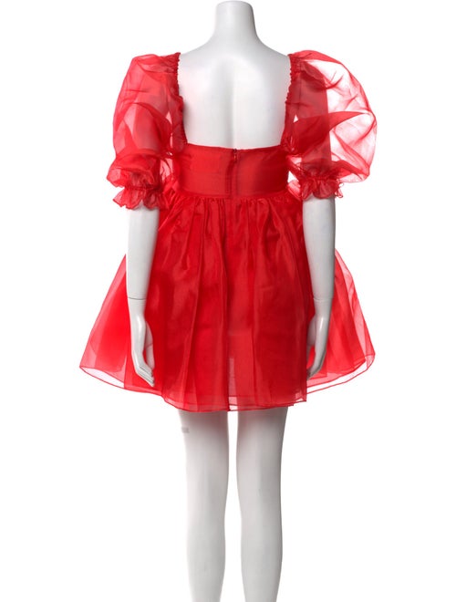 Selkie Square Neckline Mini Dress