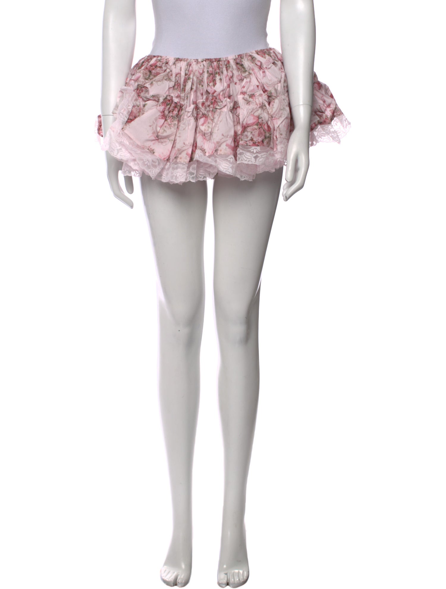 Selkie Floral Print Mini Skirt w/ Tags