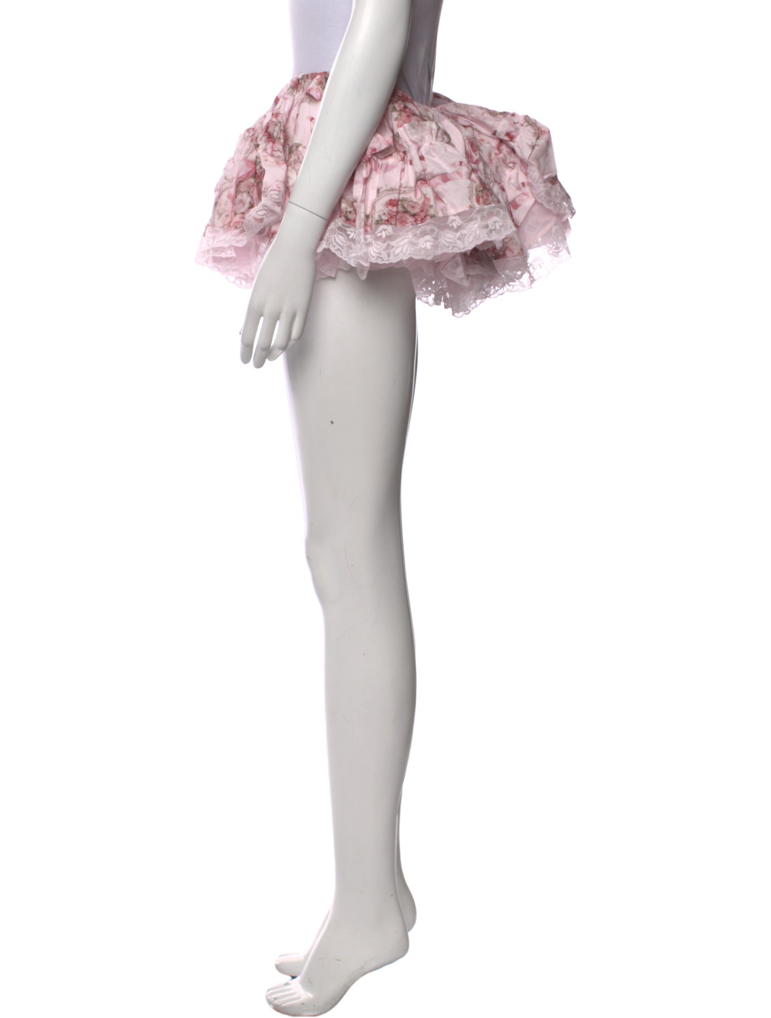 Selkie Floral Print Mini Skirt w/ Tags