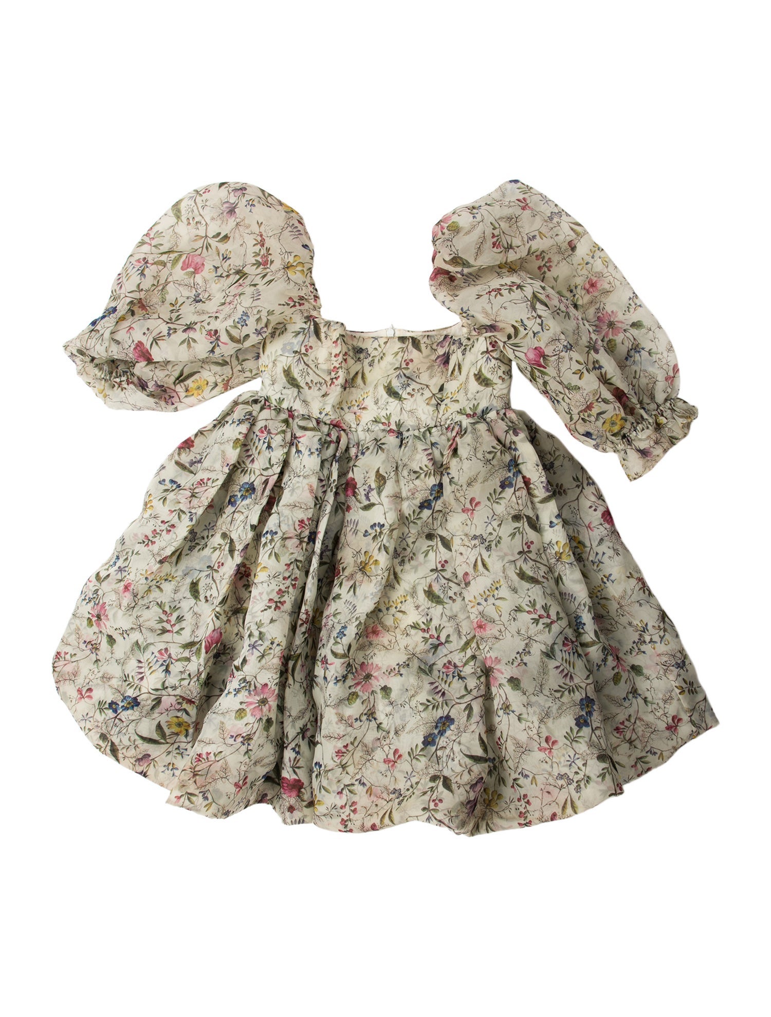 Selkie Floral Print Mini Dress