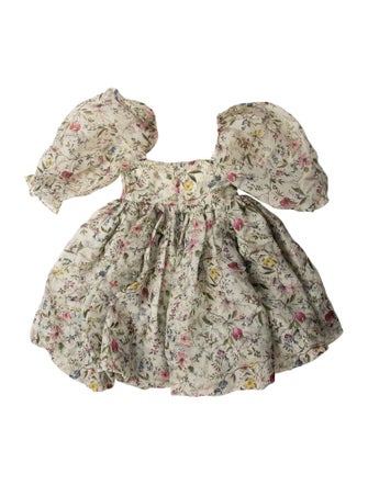 Selkie Floral Print Mini Dress