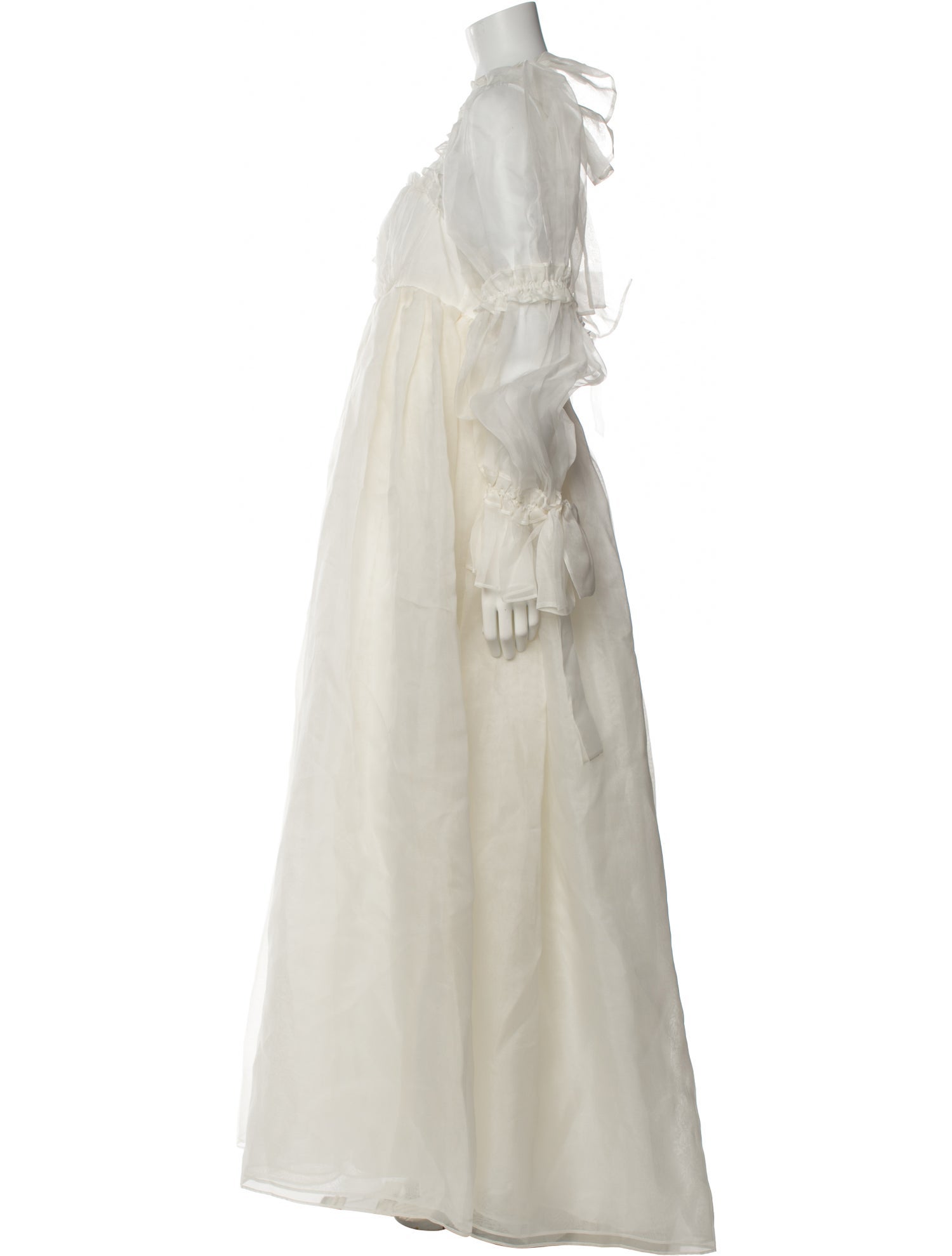 Selkie Square Neckline Mini Dress