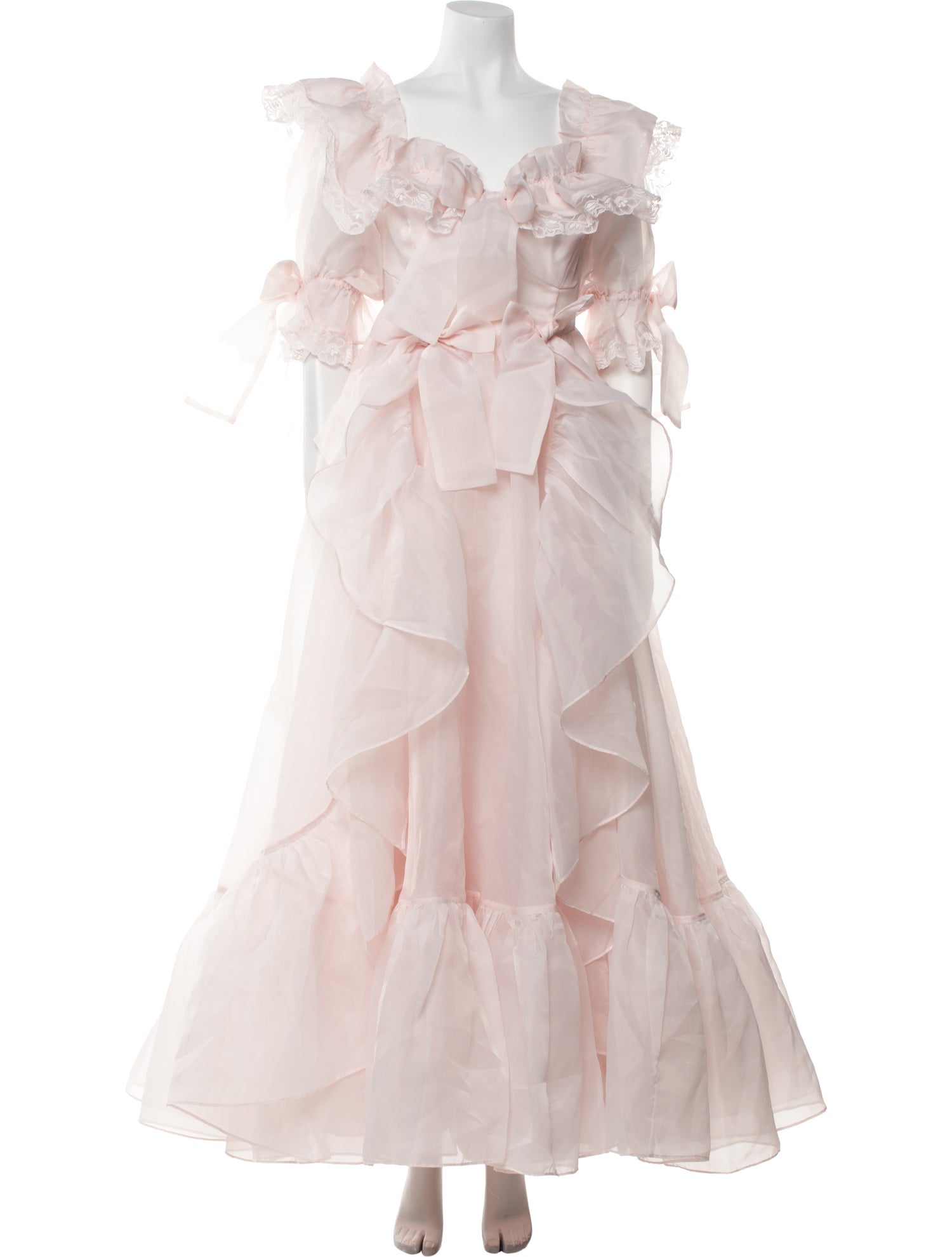 Selkie Off-The-Shoulder Long Dress