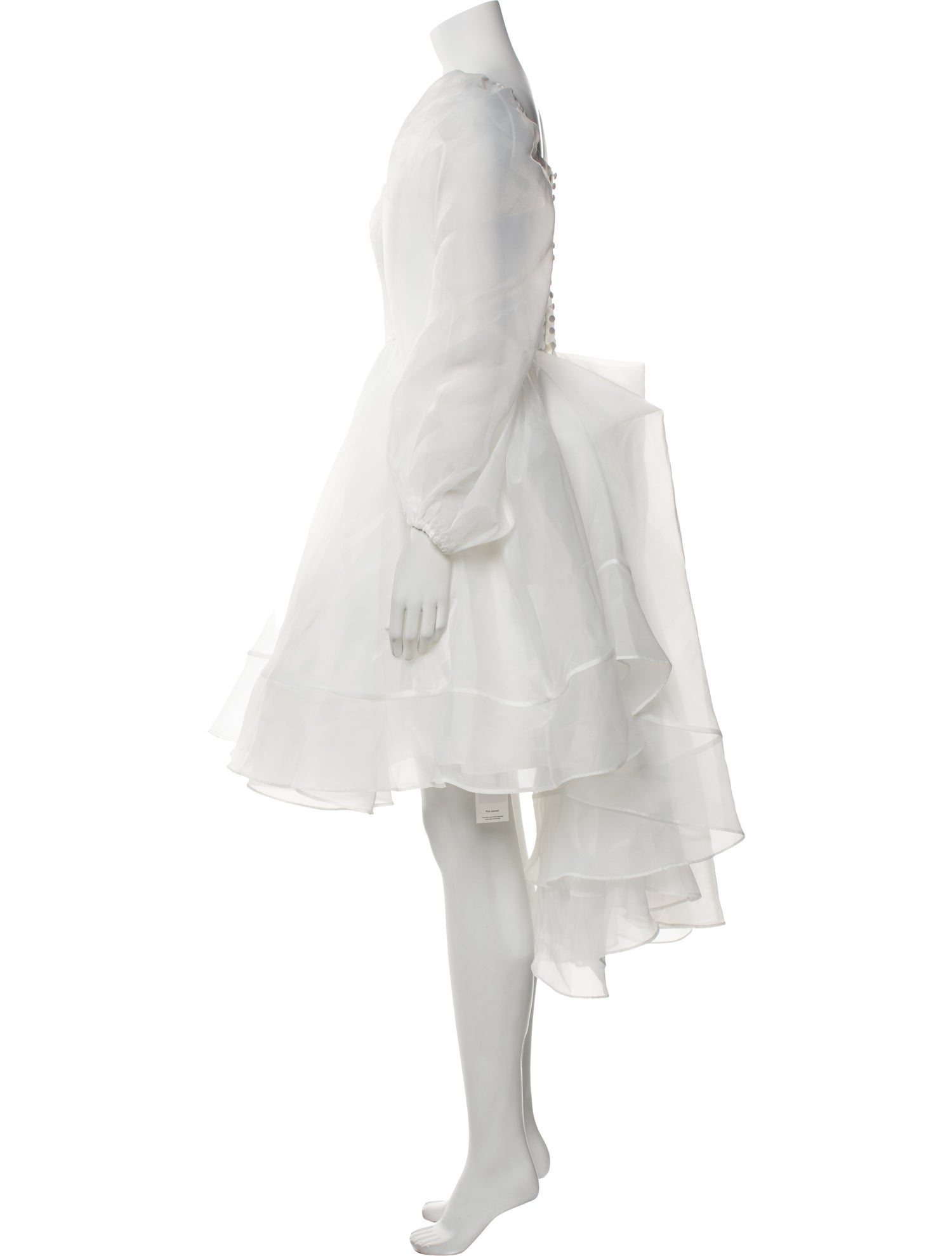 Selkie Square Neckline Long Dress