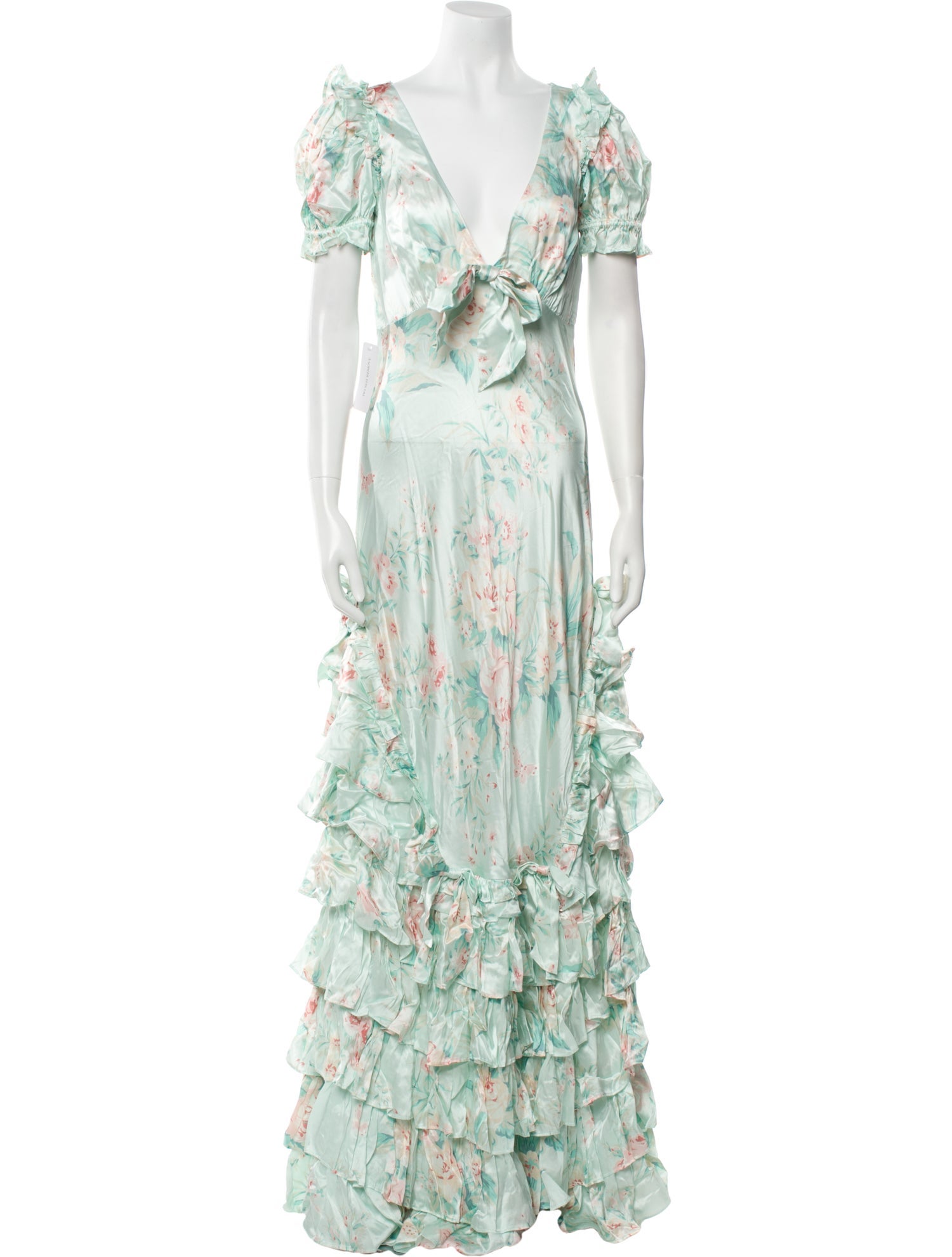 Selkie Satin Long Dress