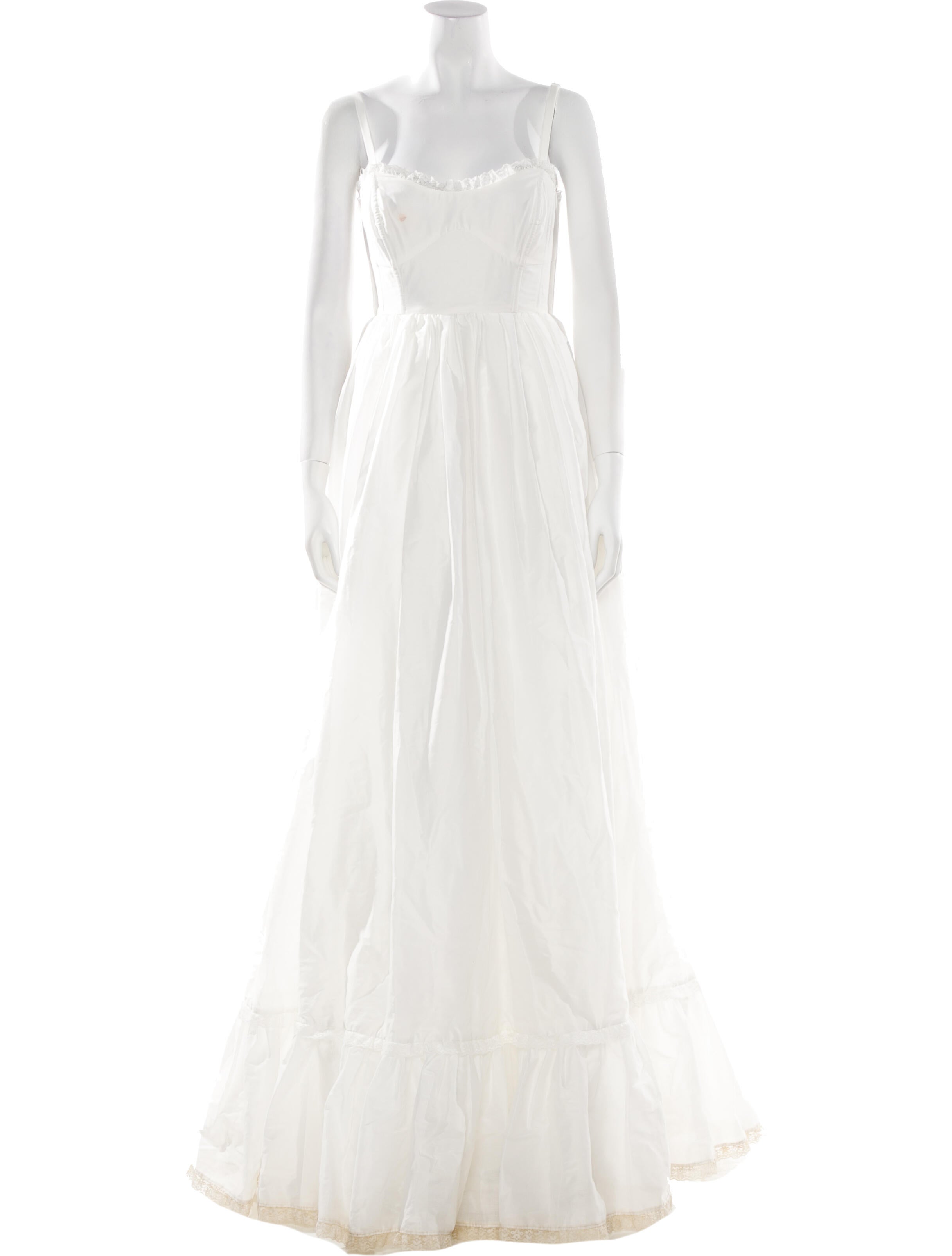 Selkie Square Neckline Long Dress