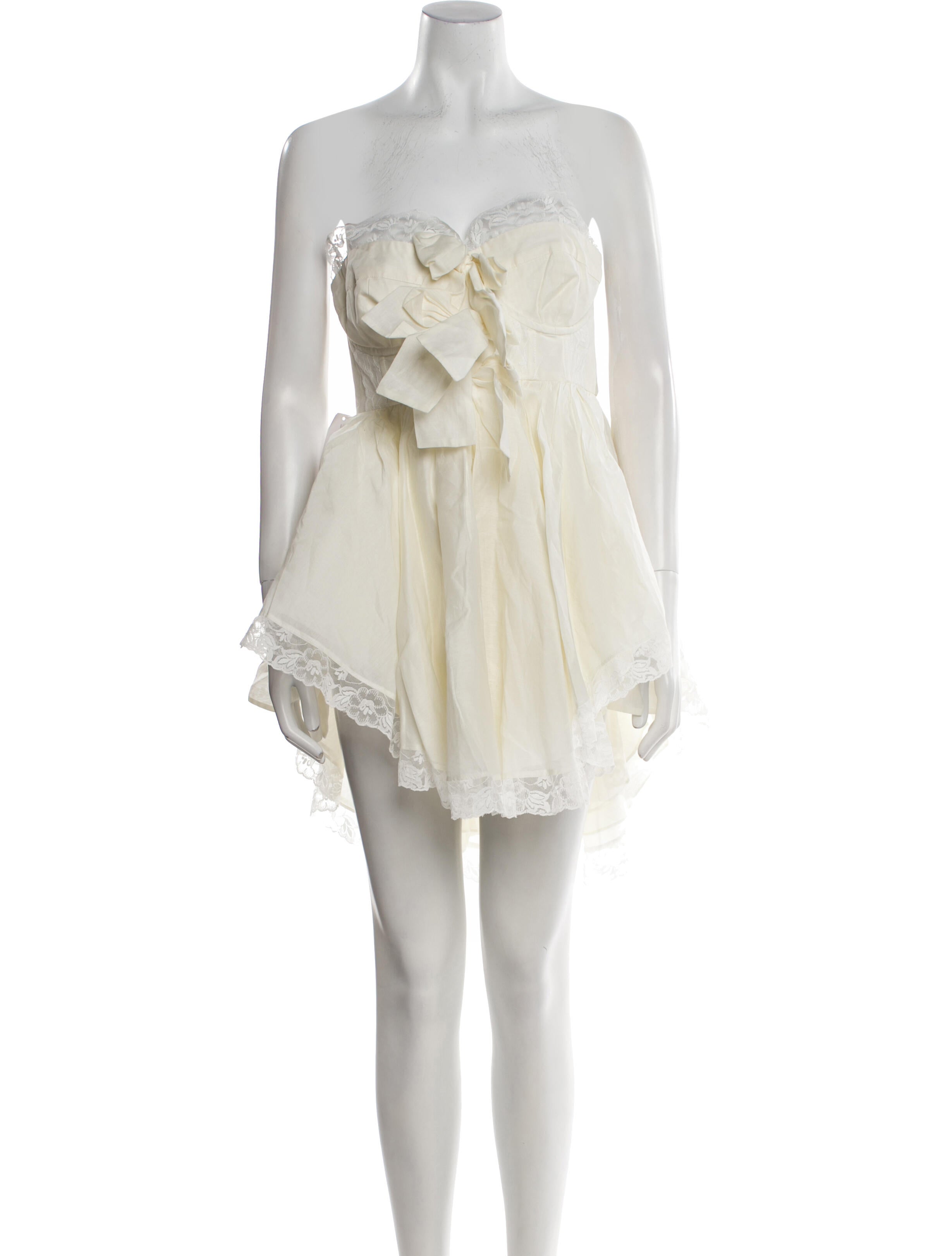 Selkie Strapless Mini Dress