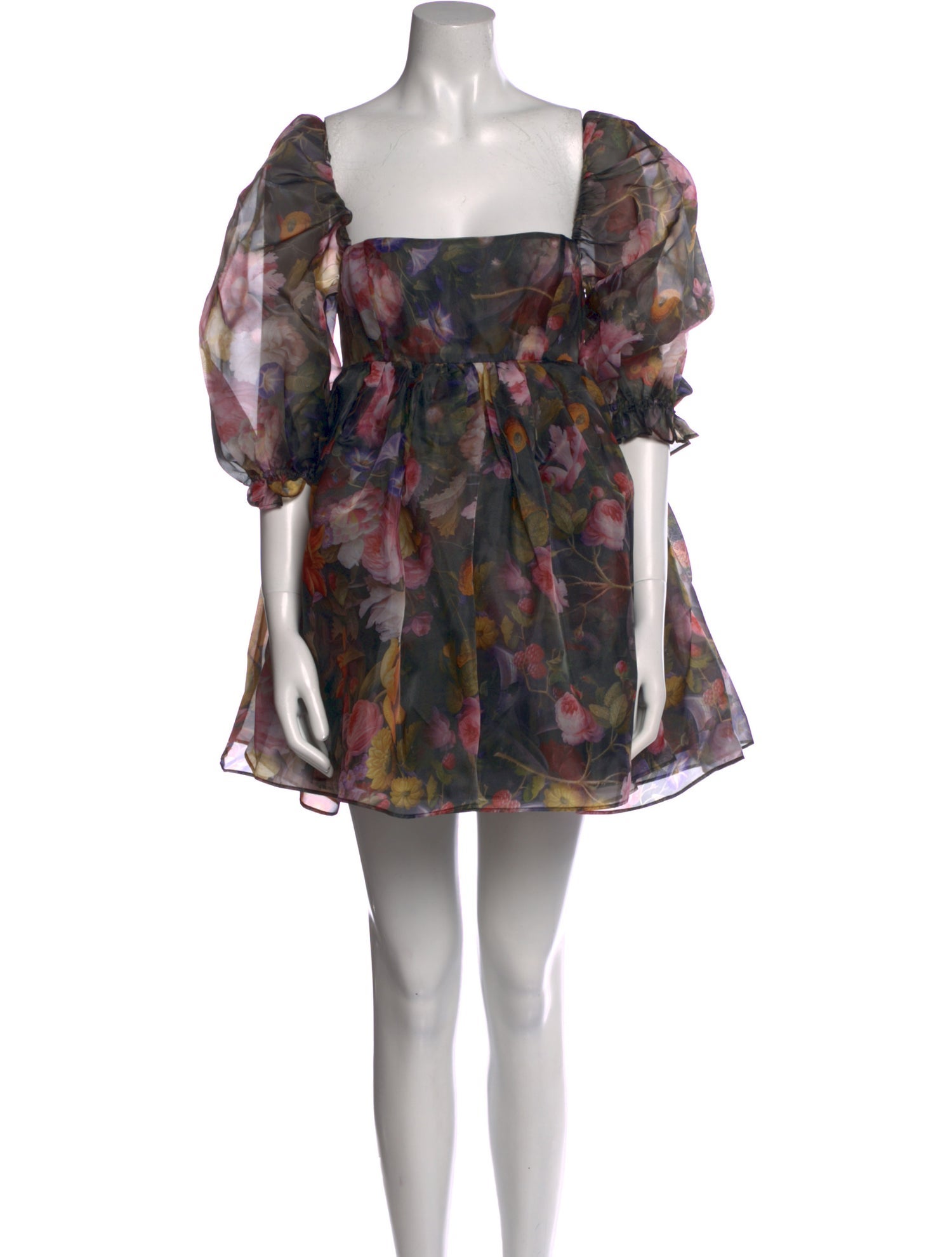 Selkie Floral Print Mini Dress w/ Tags
