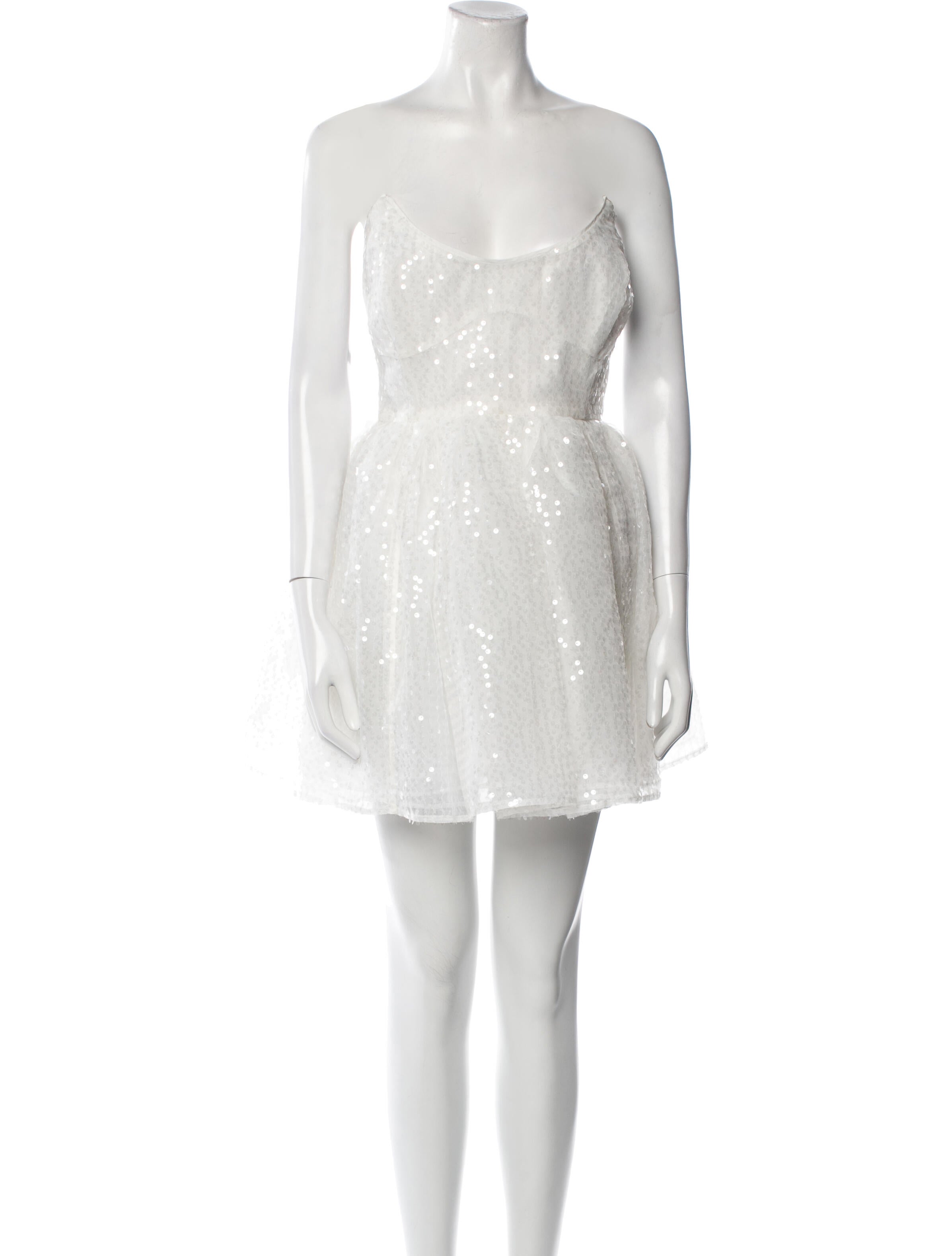 Selkie Strapless Mini Dress