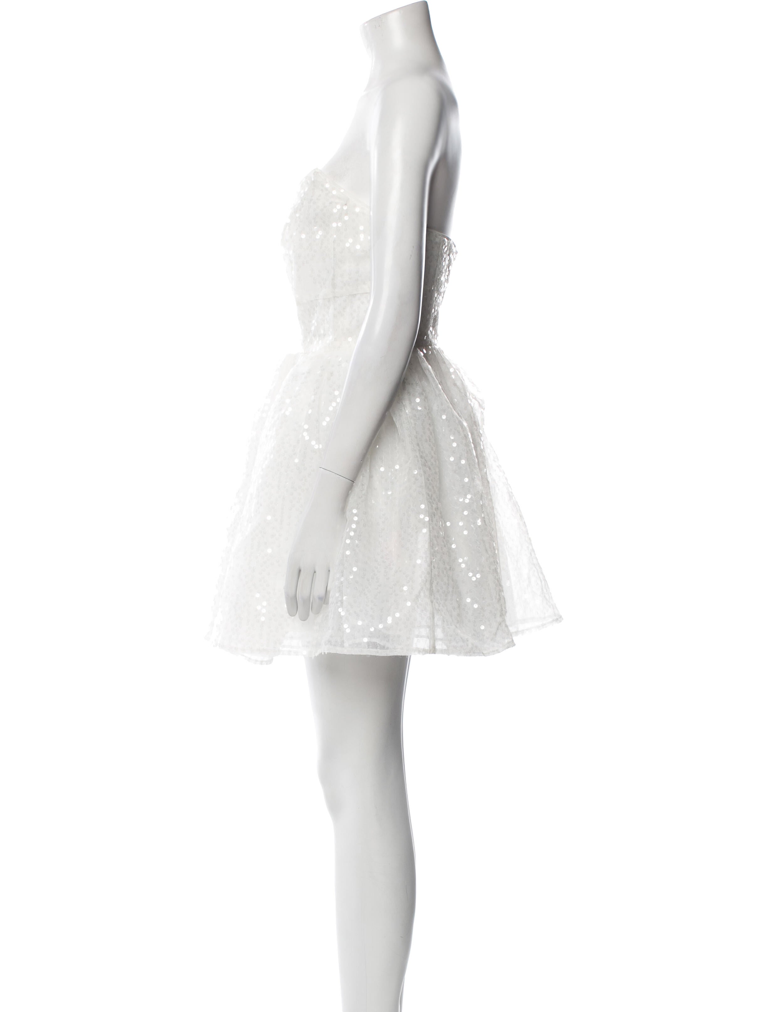 Selkie Strapless Mini Dress