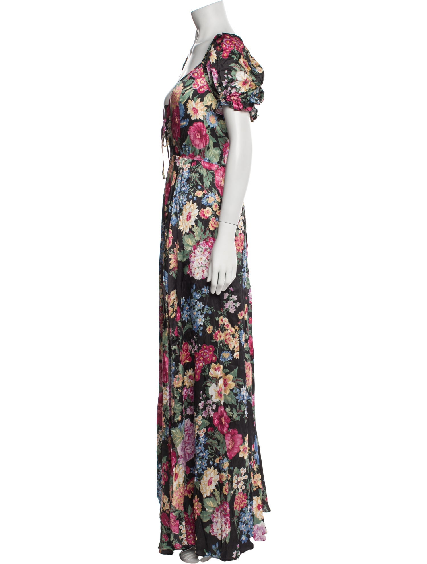 Selkie Silk Long Dress w/ Tags