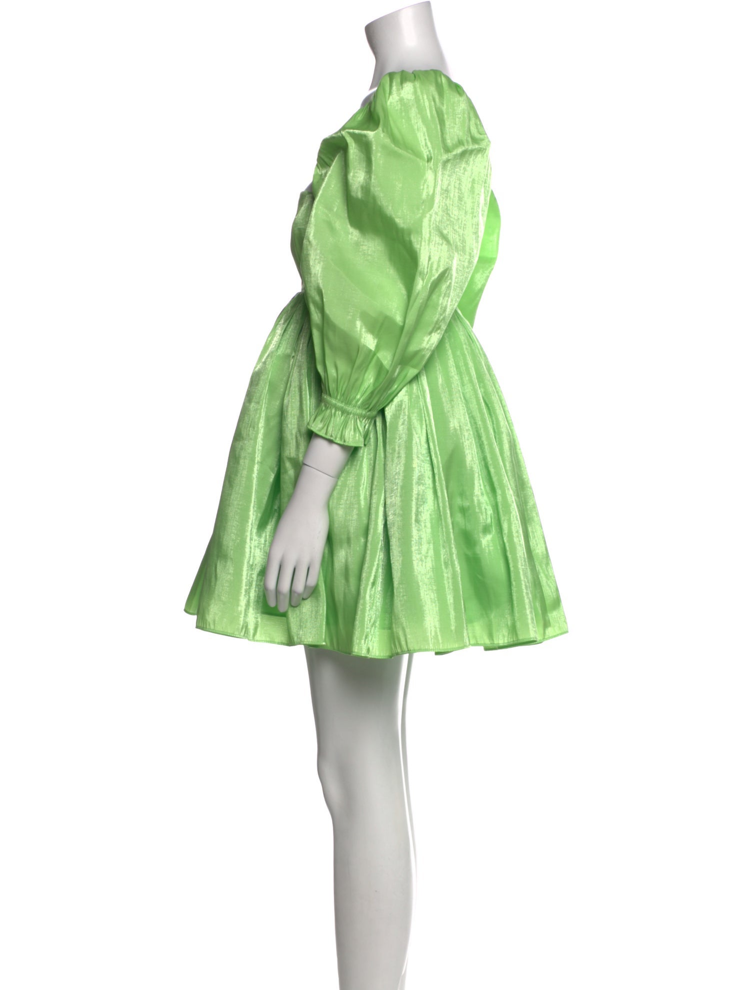 Selkie Square Neckline Mini Dress