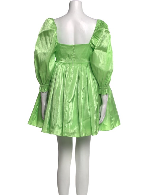 Selkie Square Neckline Mini Dress