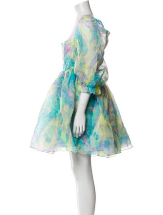 Selkie Printed Mini Dress