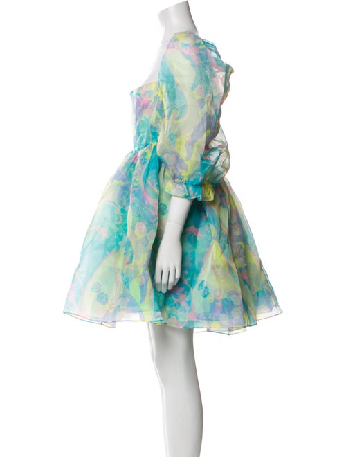 Selkie Printed Mini Dress