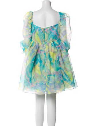 Selkie Printed Mini Dress