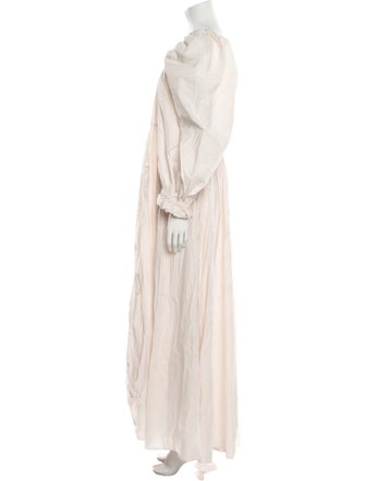 Selkie Square Neckline Long Dress