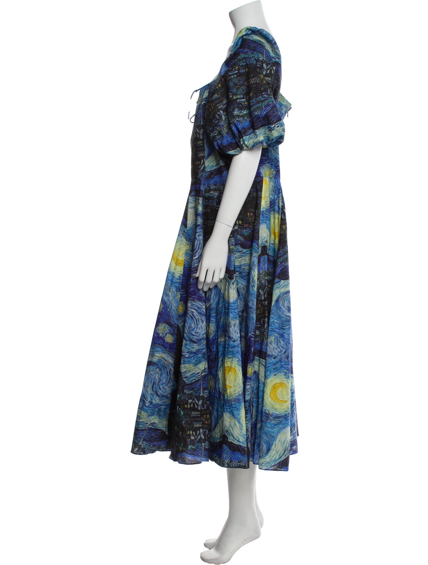 Selkie Paisley Print Long Dress