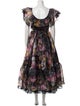 Selkie Floral Print Long Dress