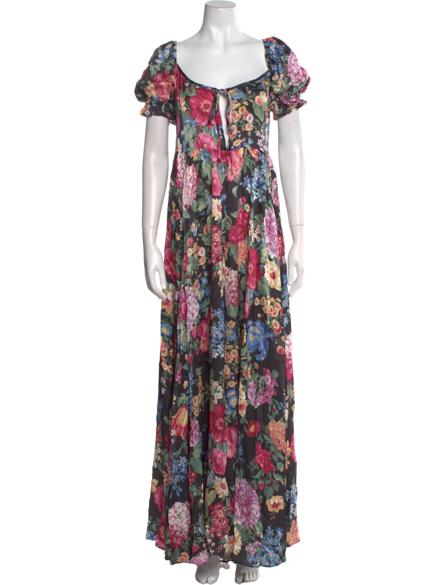 Selkie Floral Print Long Dress
