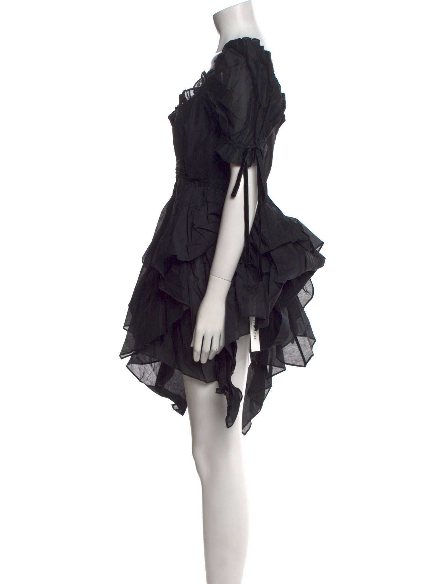 Selkie Square Neckline Mini Dress