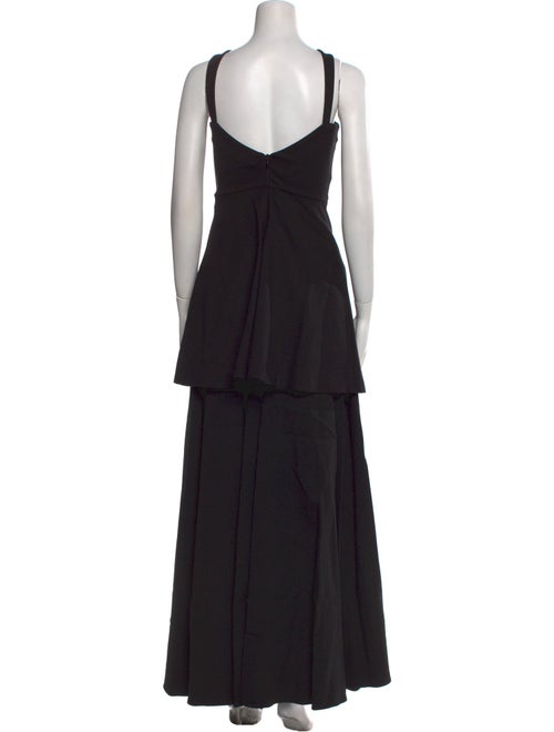 Selkie Square Neckline Midi Length Dress