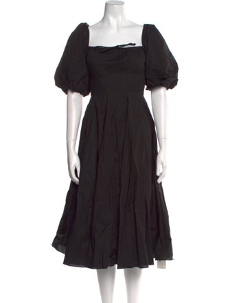 Selkie Square Neckline Mini Dress