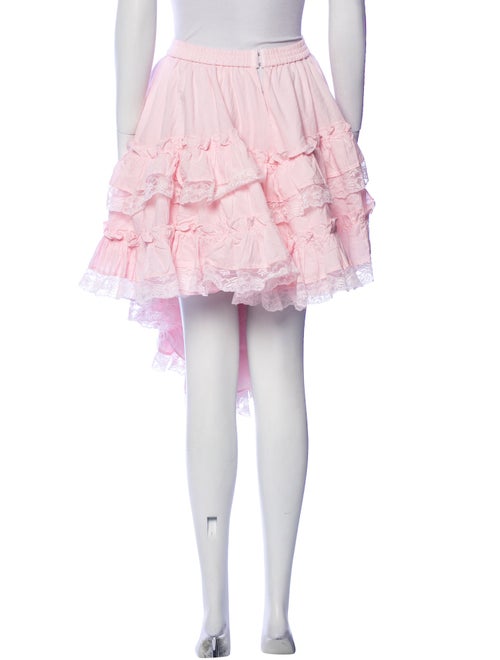 Selkie Lace Pattern Mini Skirt