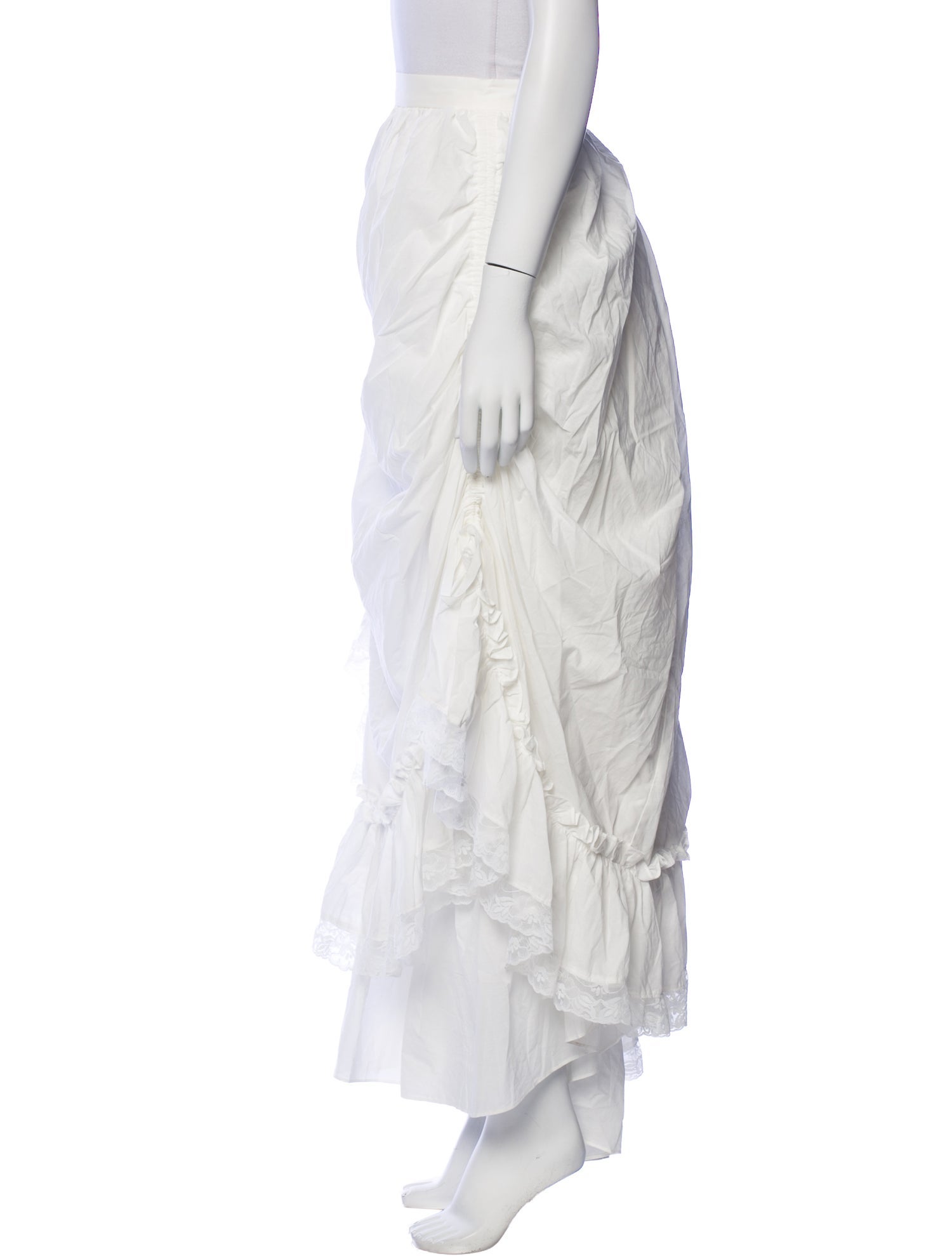 Selkie Bow Accents Midi Length Skirt