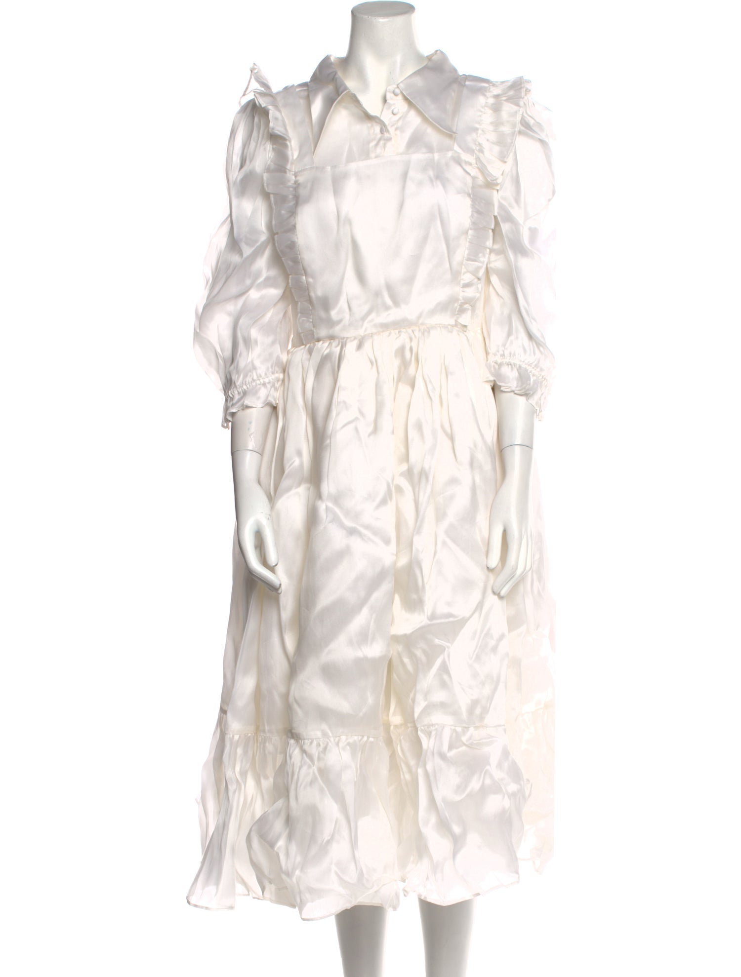 Selkie Silk Midi Length Dress w/ Tags