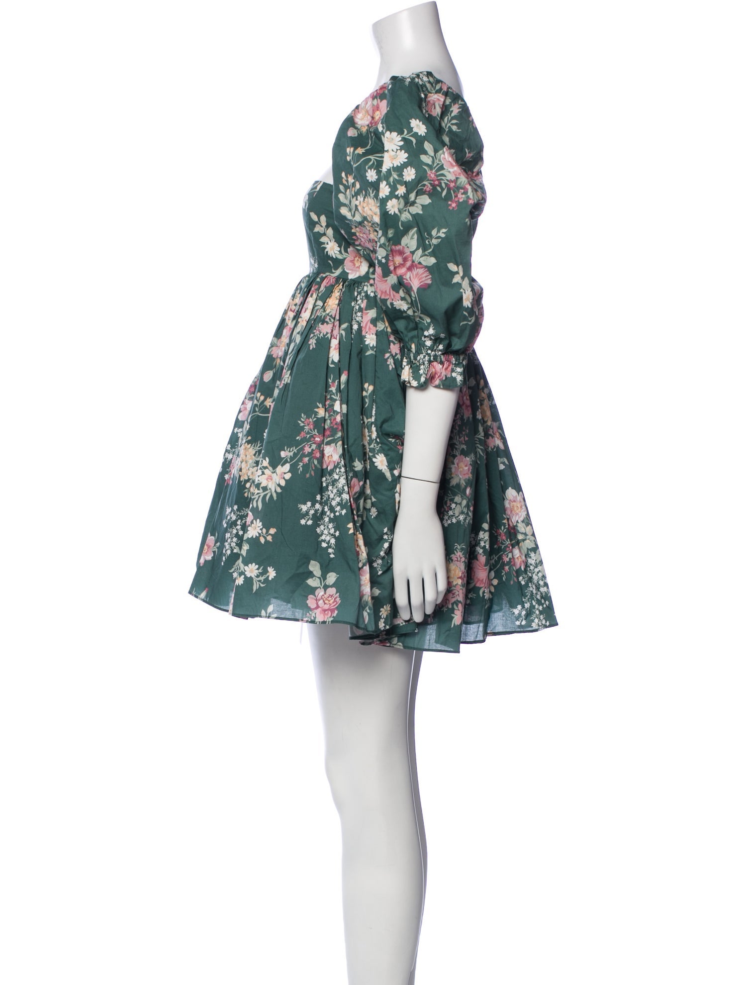 Selkie Floral Print Mini Dress w/ Tags