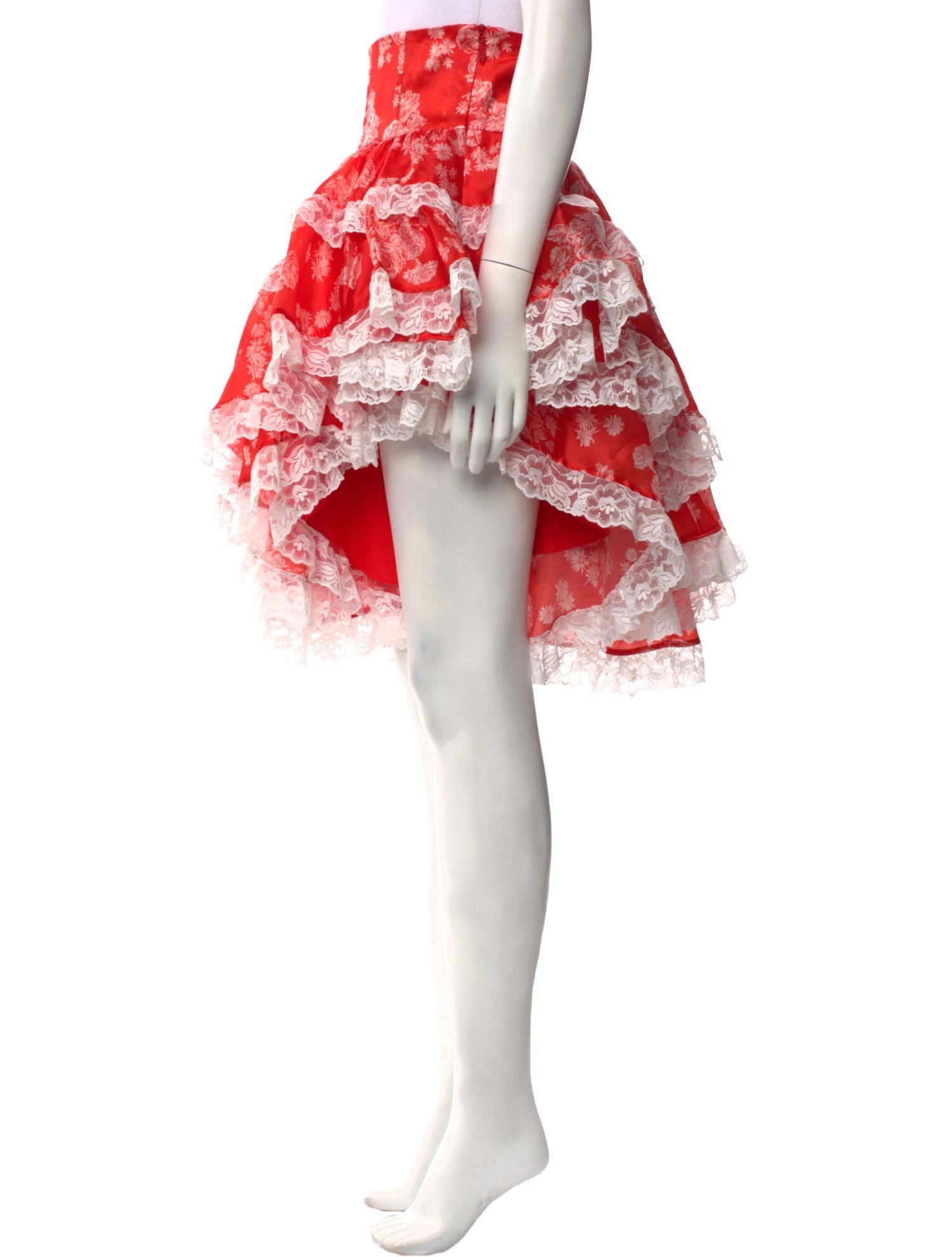 Selkie Silk Knee-Length Skirt w/ Tags