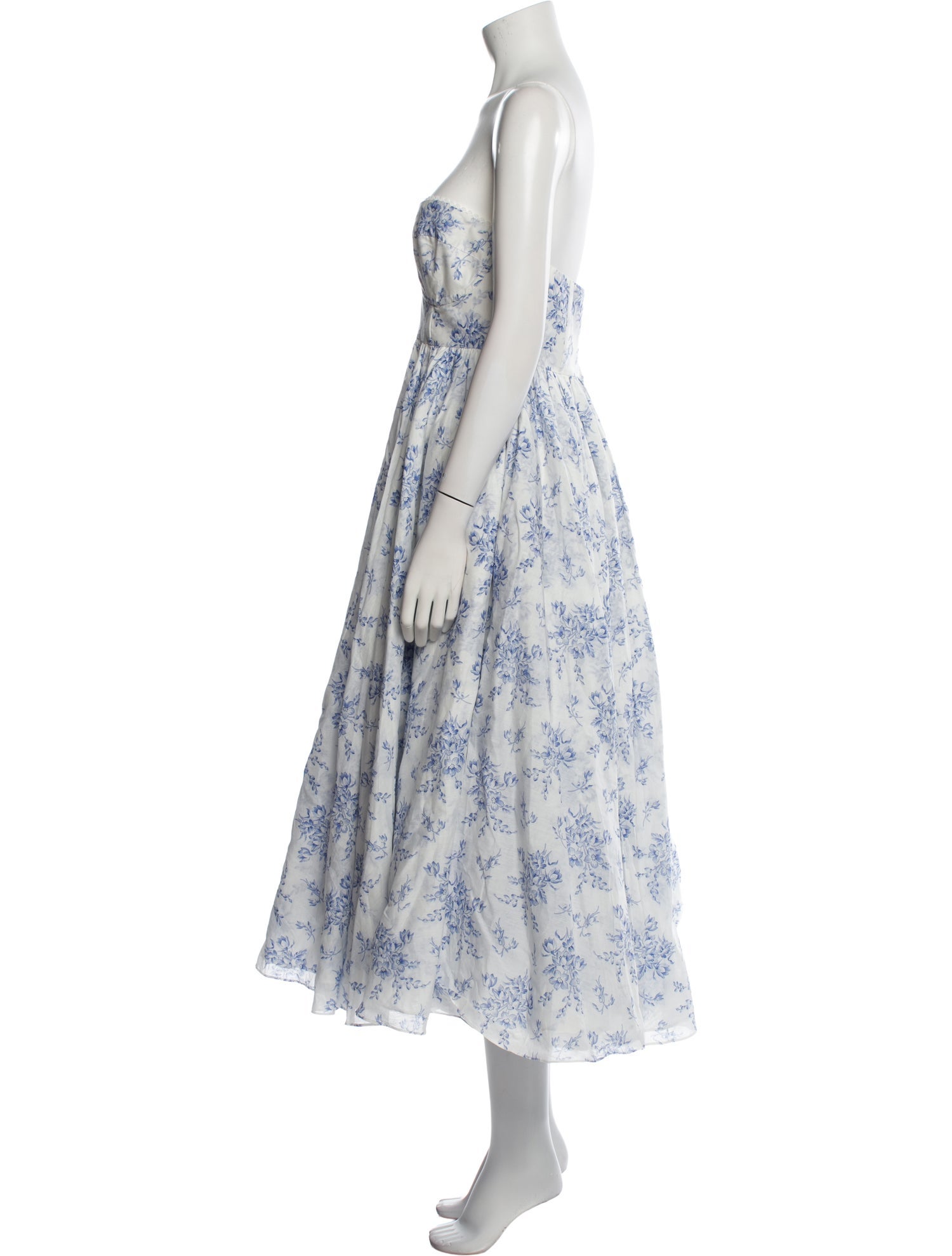 Selkie Floral Print Knee-Length Dress