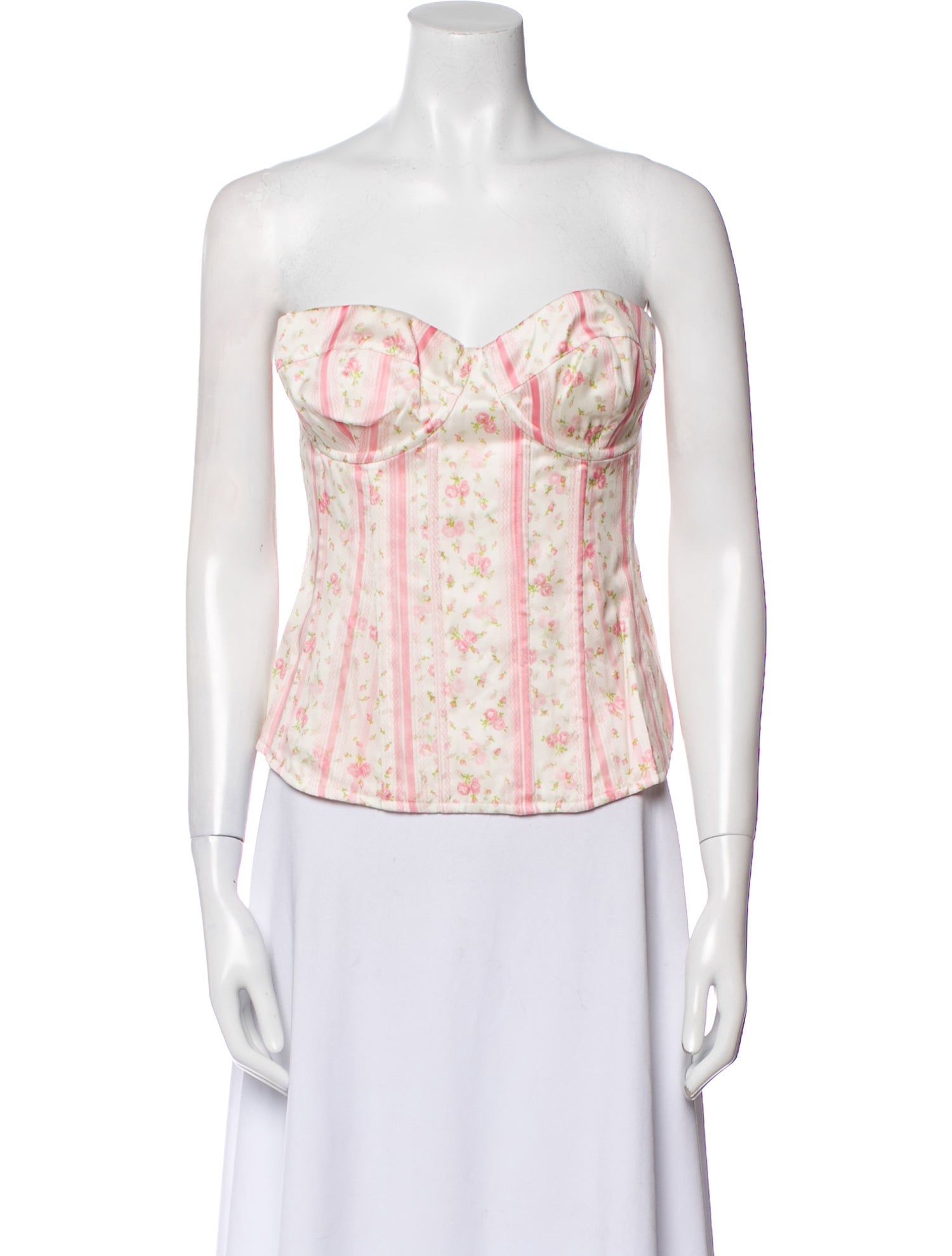 Selkie Silk Floral Print Crop Top w/ Tags