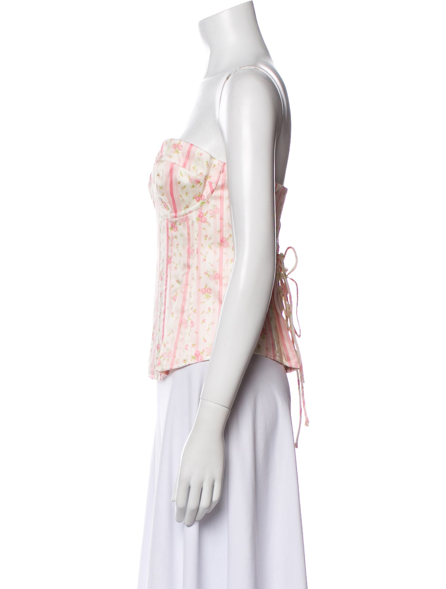 Selkie Silk Floral Print Crop Top w/ Tags