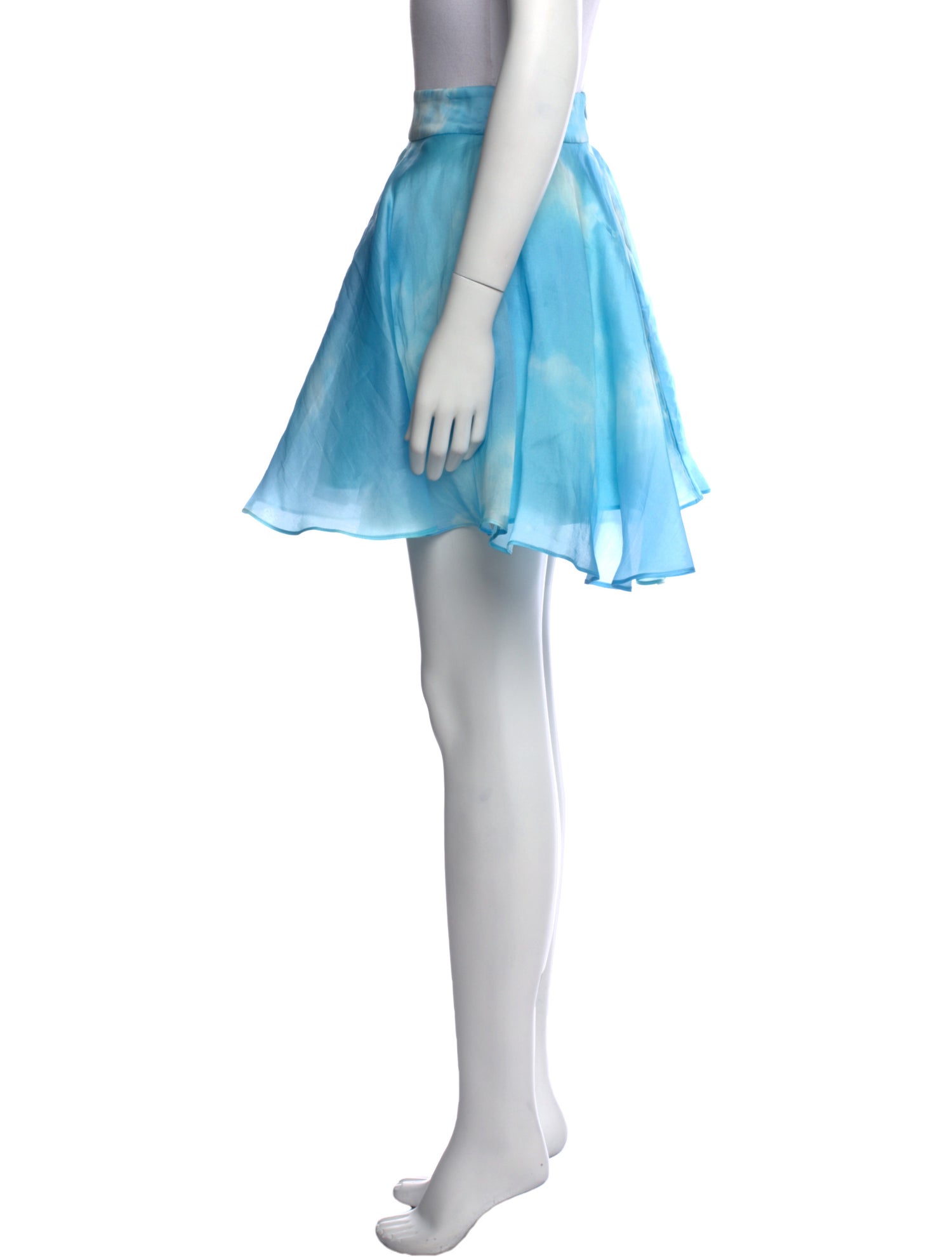 Selkie Silk Mini Skirt