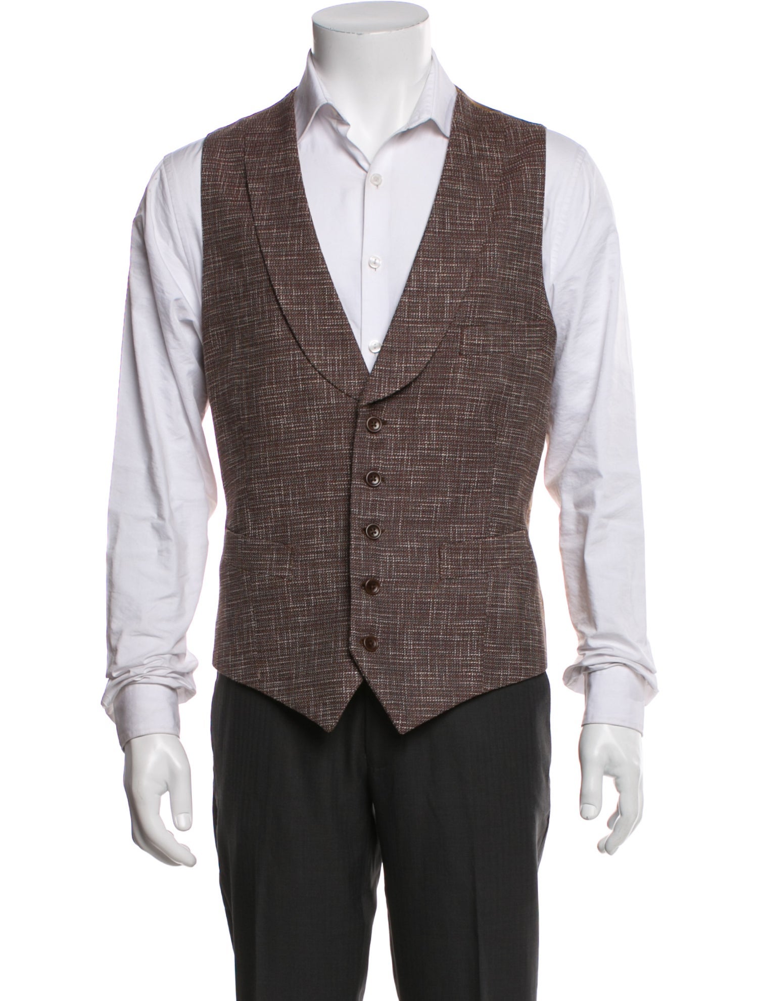 Sebastian Cruz Wool Suit Vest