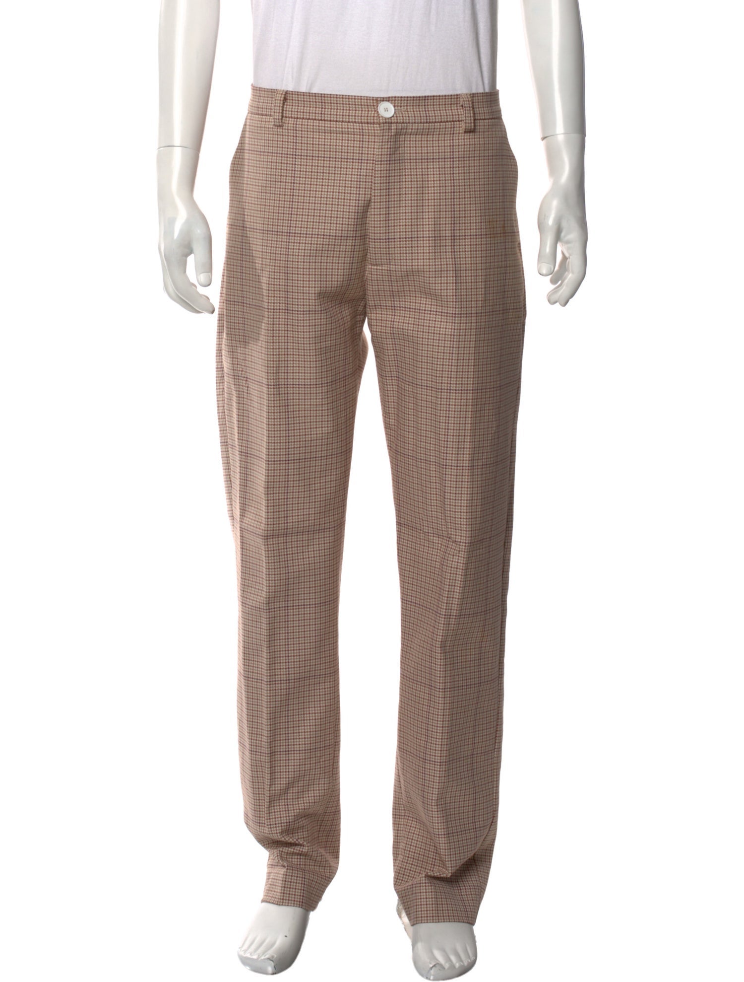 Séfr Plaid Print Pants