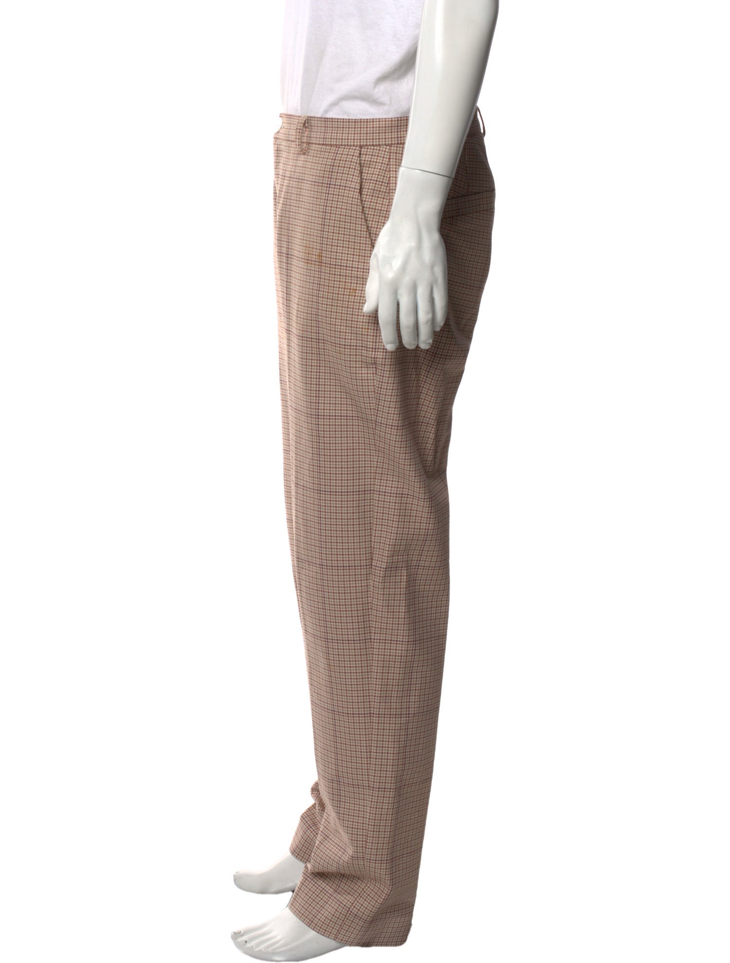 Séfr Plaid Print Pants