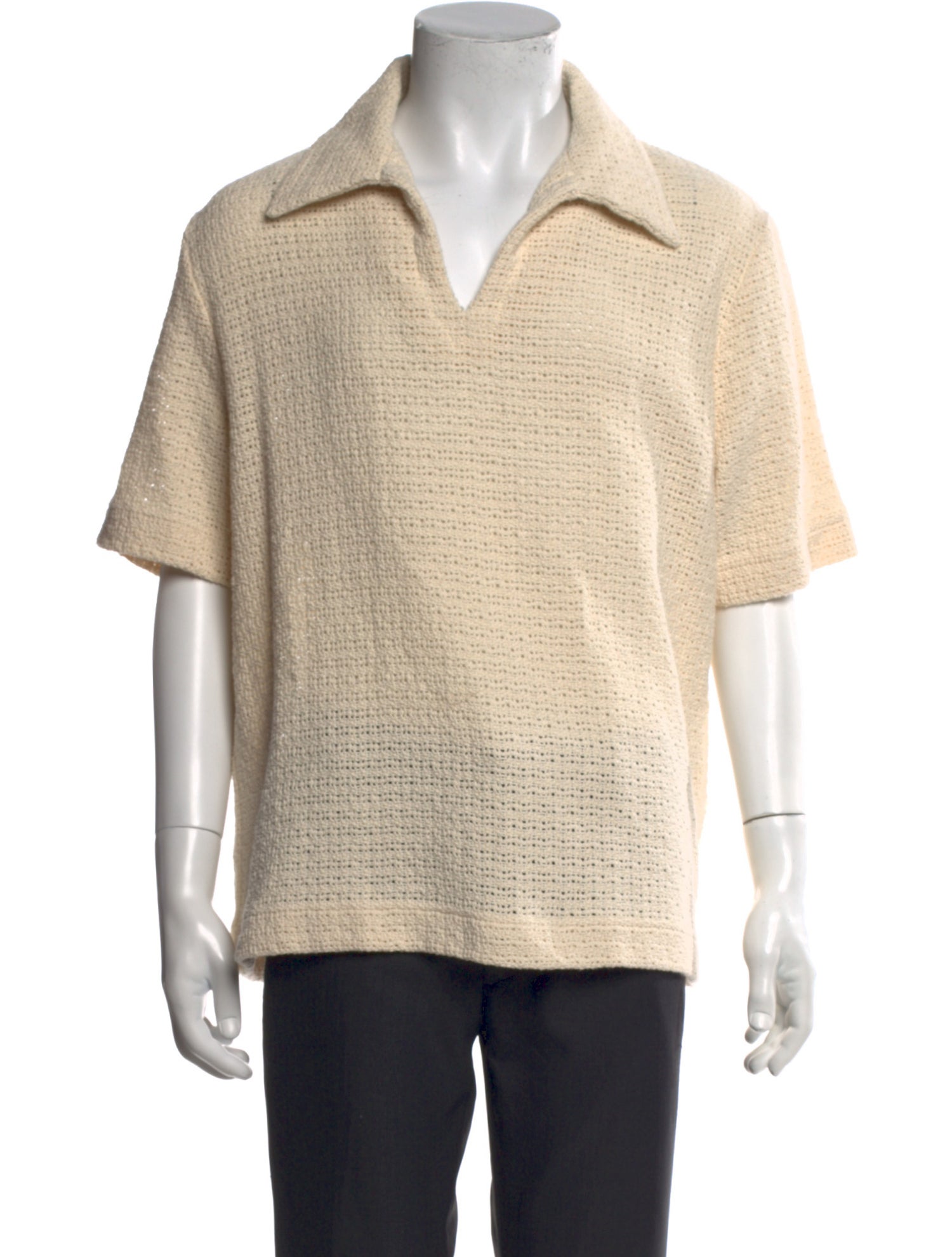 Séfr V-Neck Short Sleeve Polo Shirt