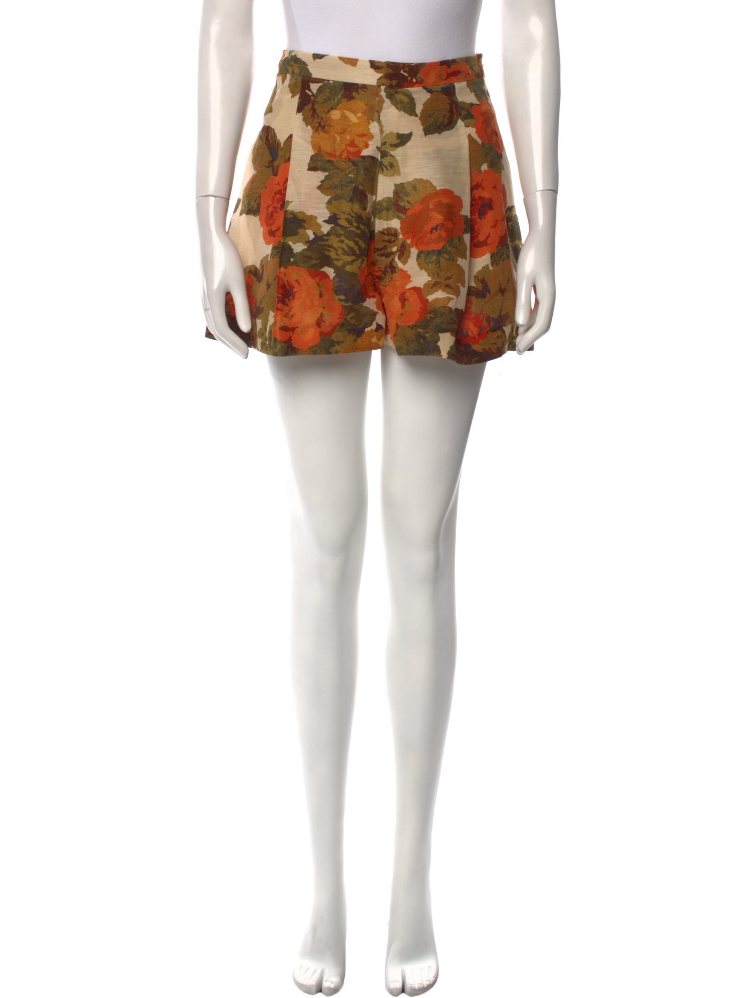 Sezane x Inoui Editions Linen Mini Shorts