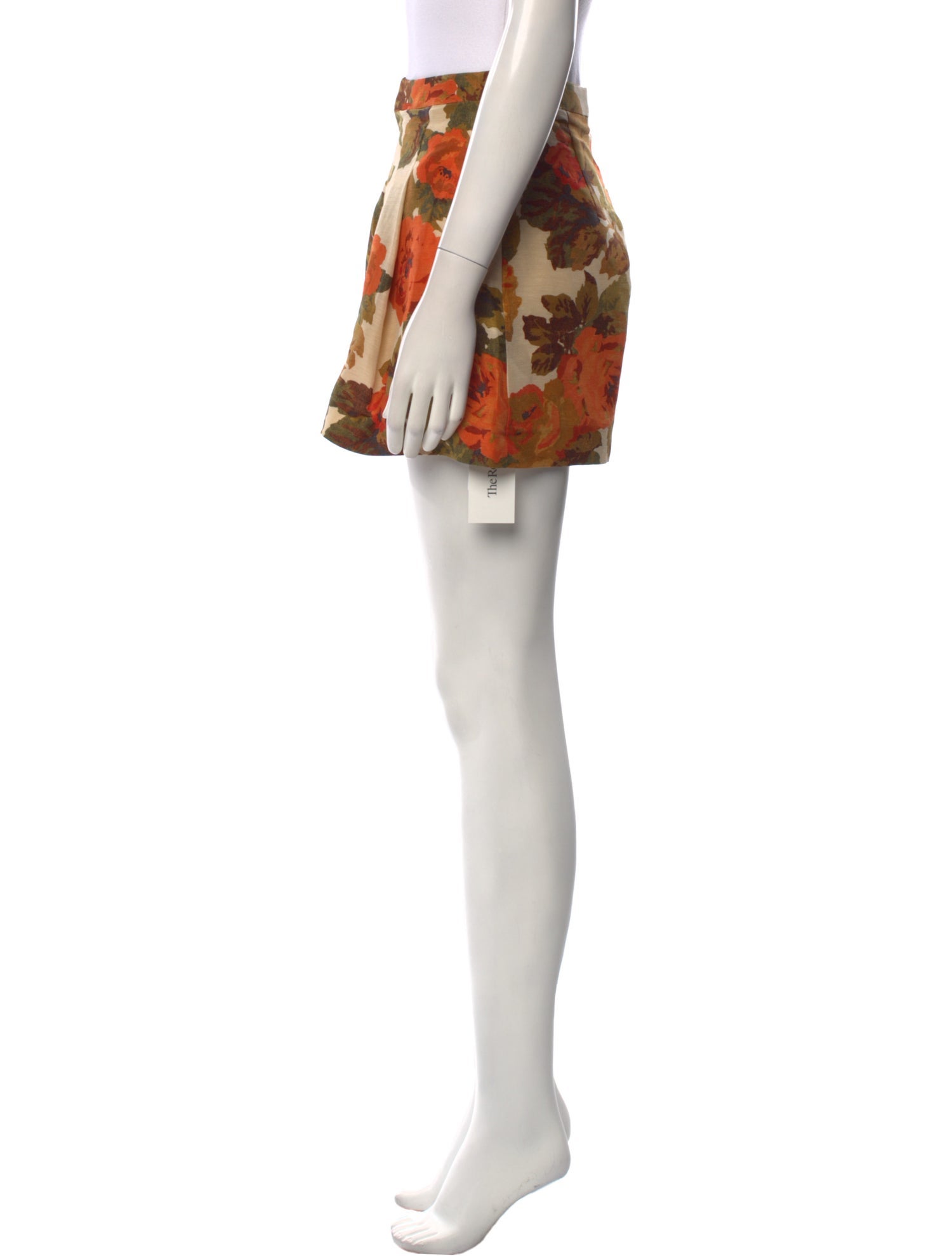 Sezane x Inoui Editions Linen Mini Shorts