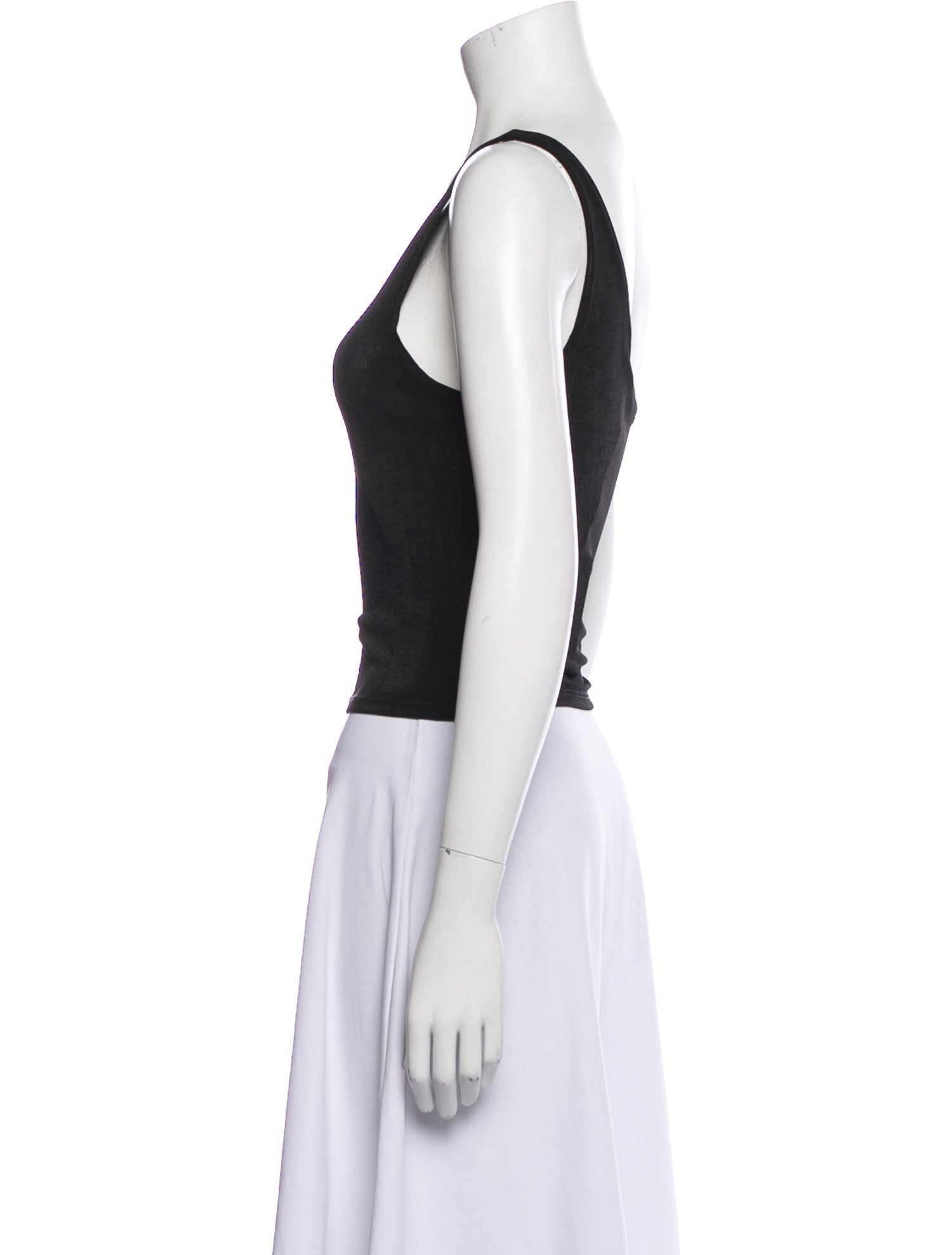 Reformation x Laura Harrier One-Shoulder Sleeveless Crop Top w/ Tags